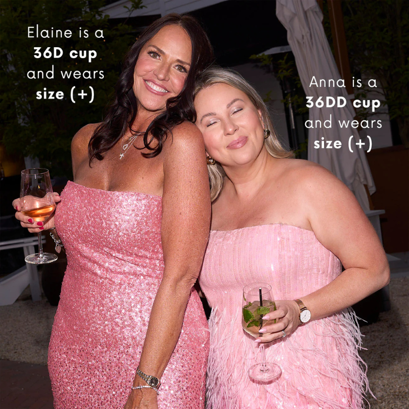 décolletage sticky push-up bra