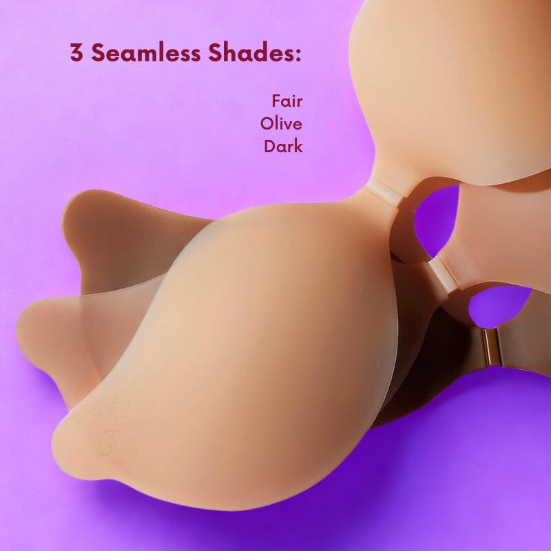 décolletage sticky push-up bra