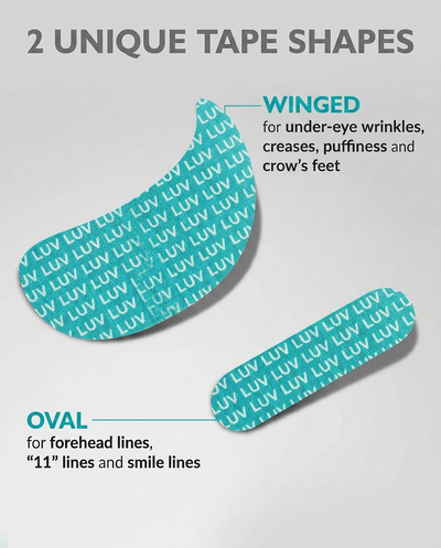 Peptiject Peptide Infused Face + Eye Tape