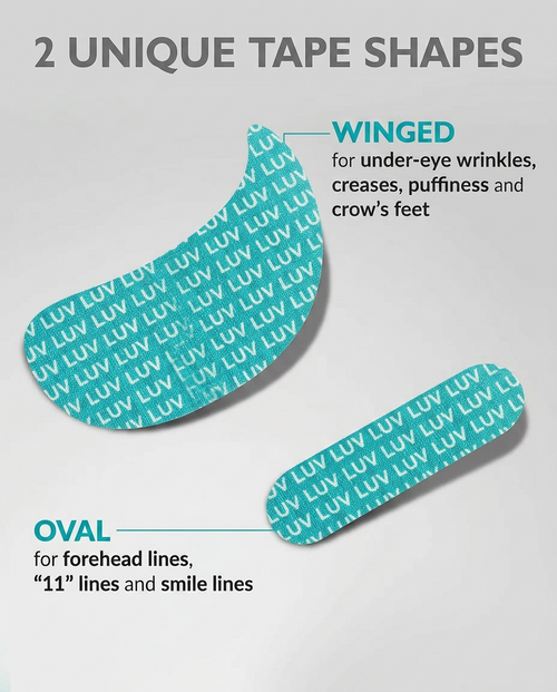Peptiject Peptide Infused Face + Eye Tape
