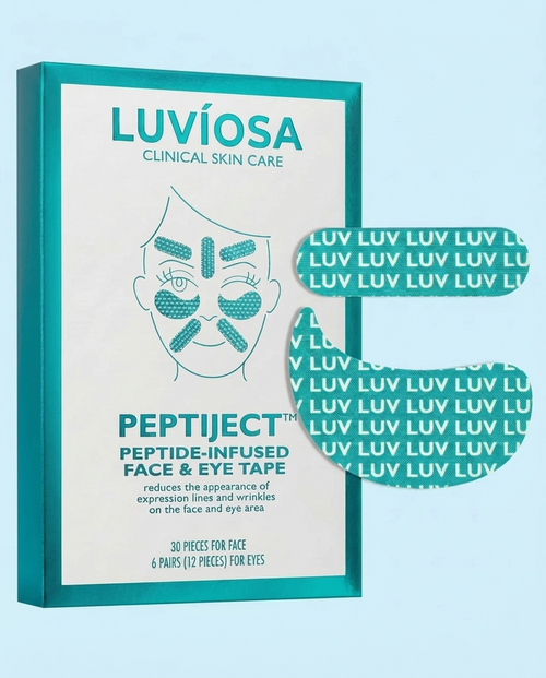 Peptiject Peptide Infused Face + Eye Tape